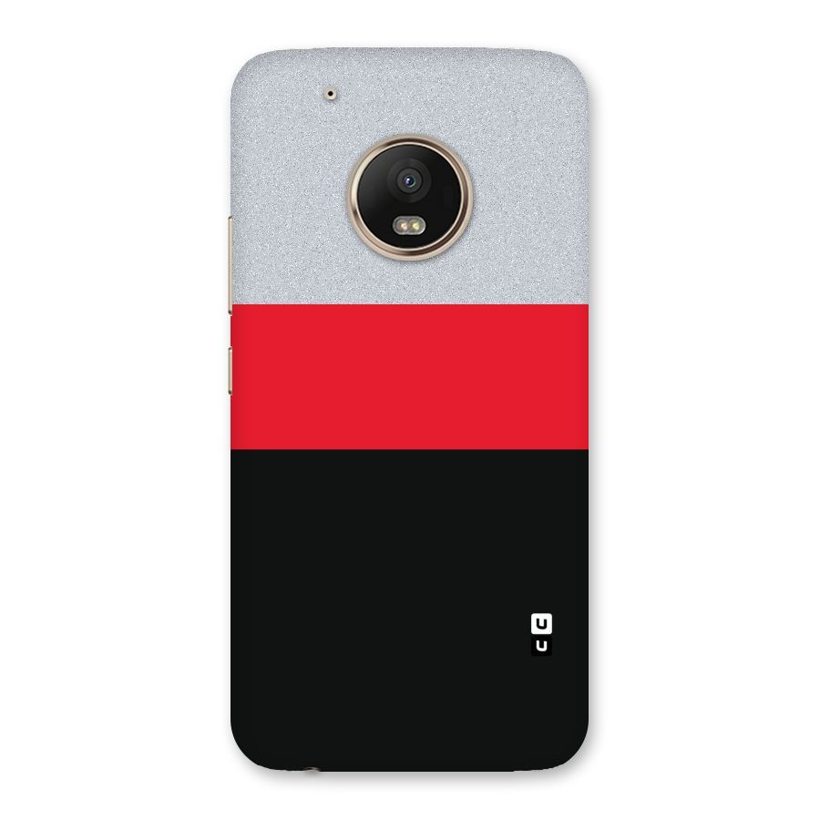 Cool Melange Stripe Back Case for Moto G5 Plus