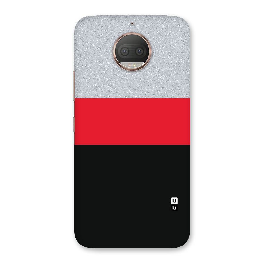 Cool Melange Stripe Back Case for Moto G5s Plus