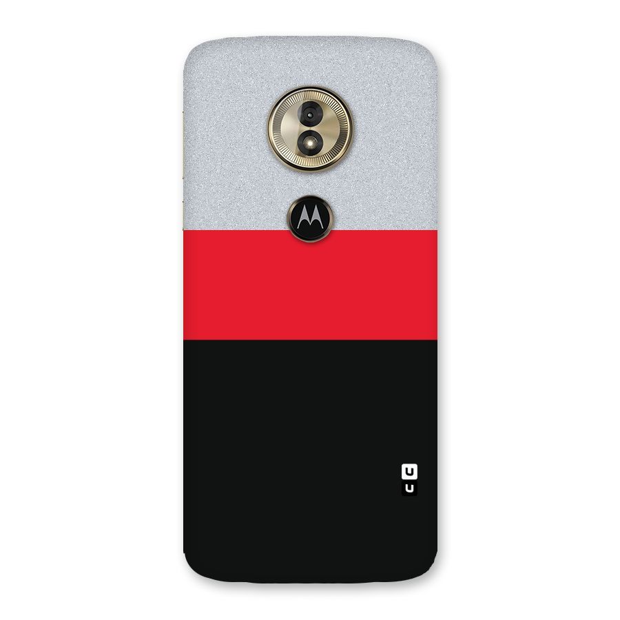 Cool Melange Stripe Back Case for Moto G6 Play