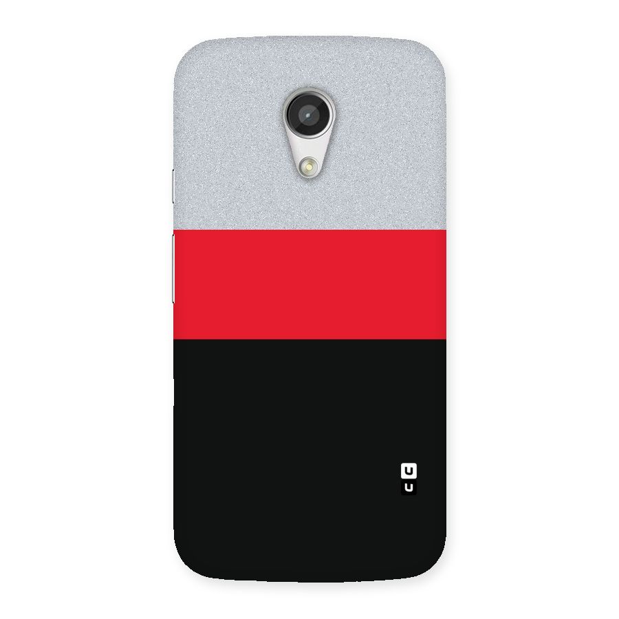 Cool Melange Stripe Back Case for Moto G 2nd Gen