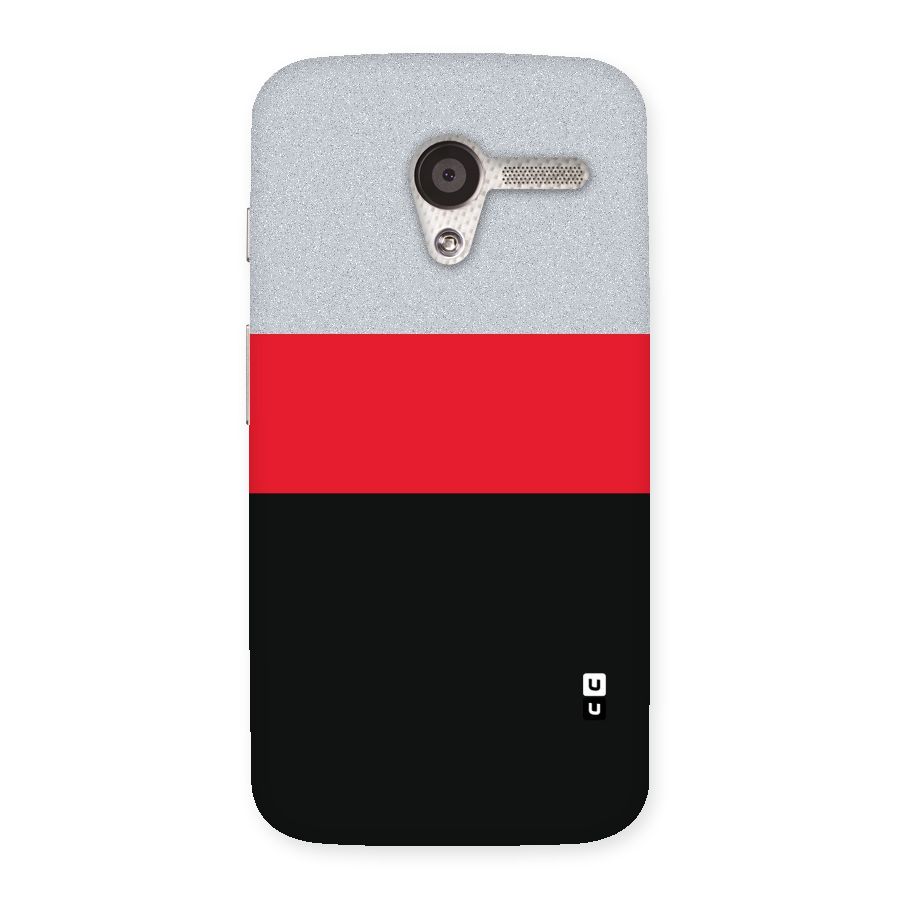 Cool Melange Stripe Back Case for Moto X