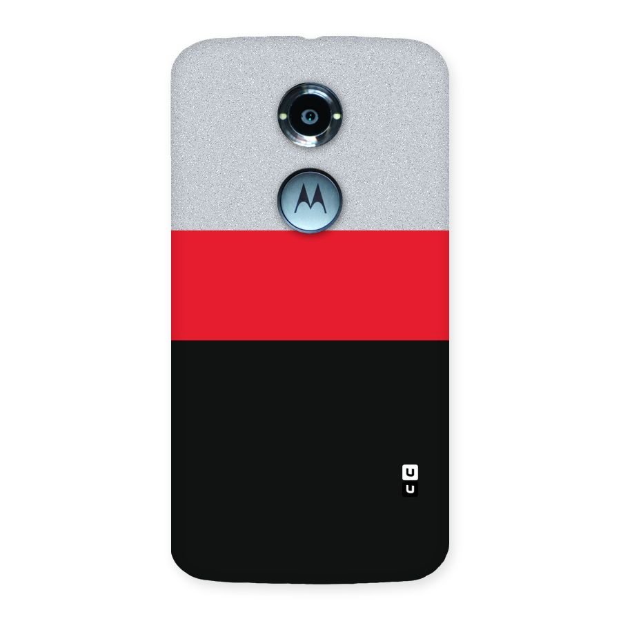 Cool Melange Stripe Back Case for Moto X 2nd Gen