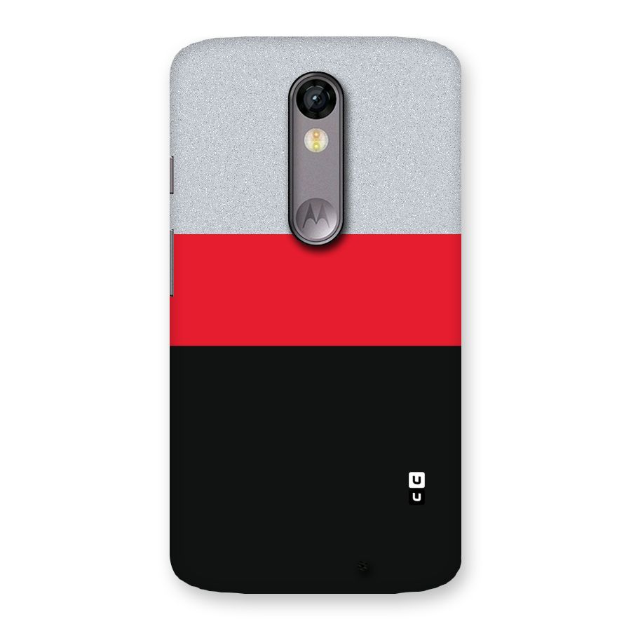 Cool Melange Stripe Back Case for Moto X Force