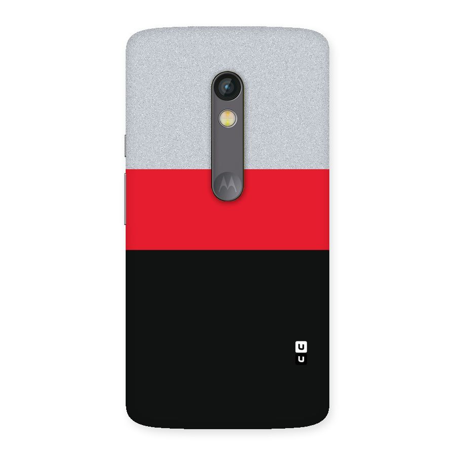 Cool Melange Stripe Back Case for Moto X Play