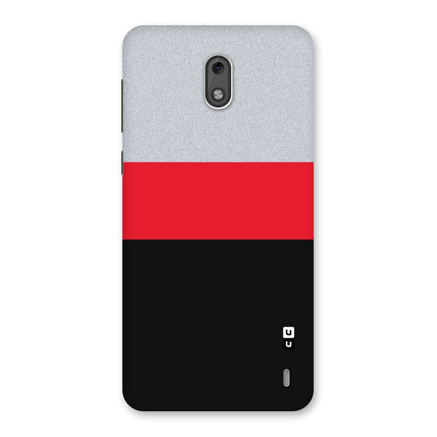 Cool Melange Stripe Back Case for Nokia 2