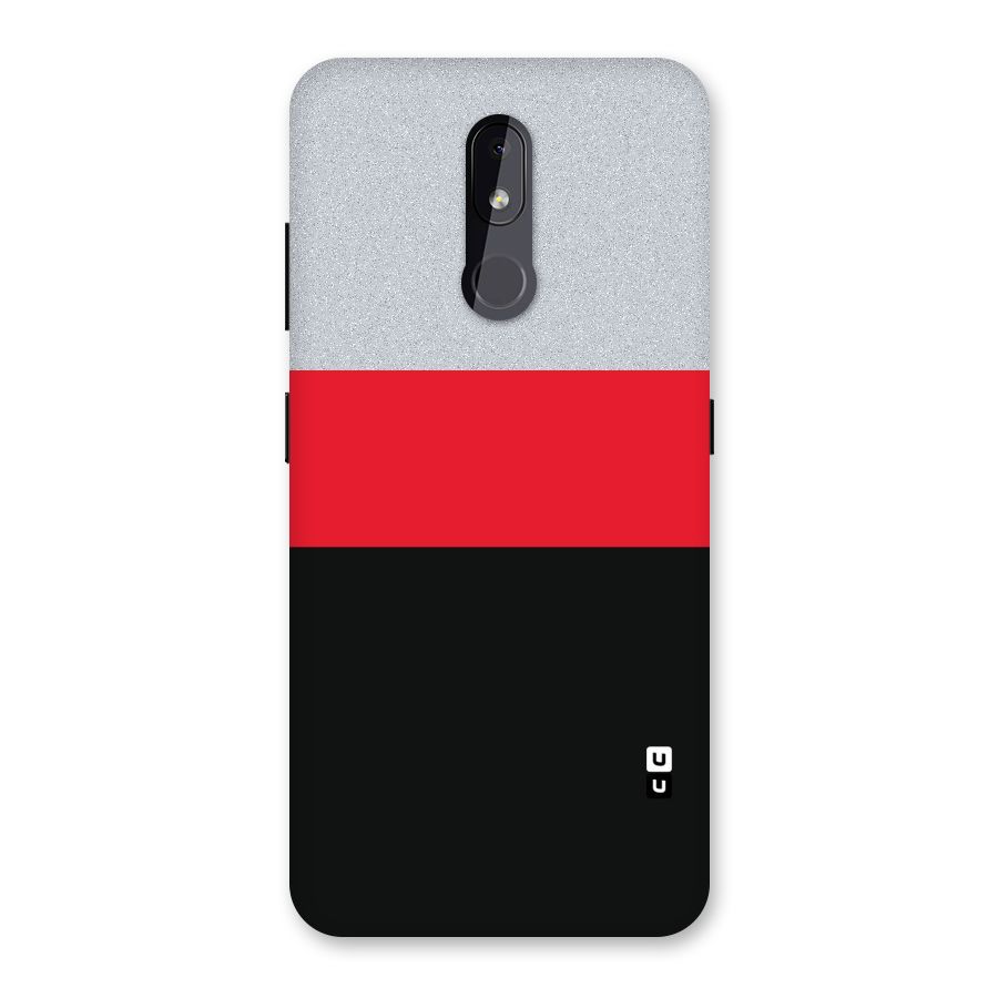 Cool Melange Stripe Back Case for Nokia 3.2