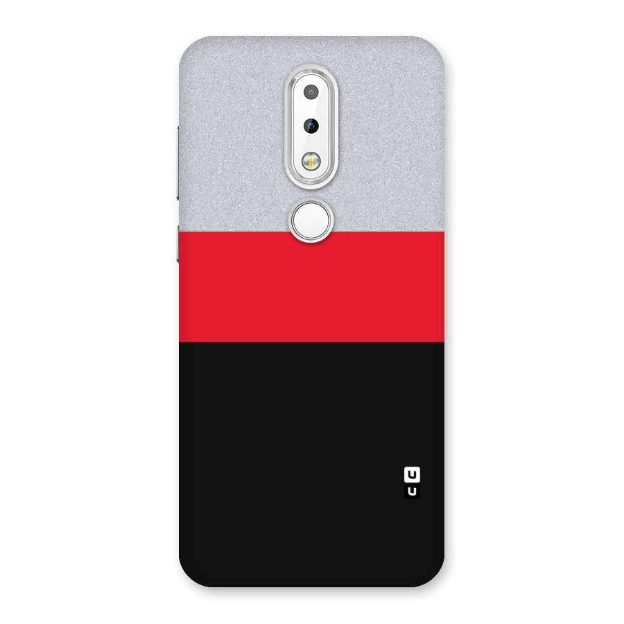 Cool Melange Stripe Back Case for Nokia 6.1 Plus