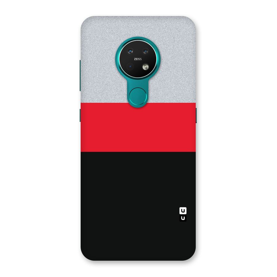 Cool Melange Stripe Back Case for Nokia 7.2