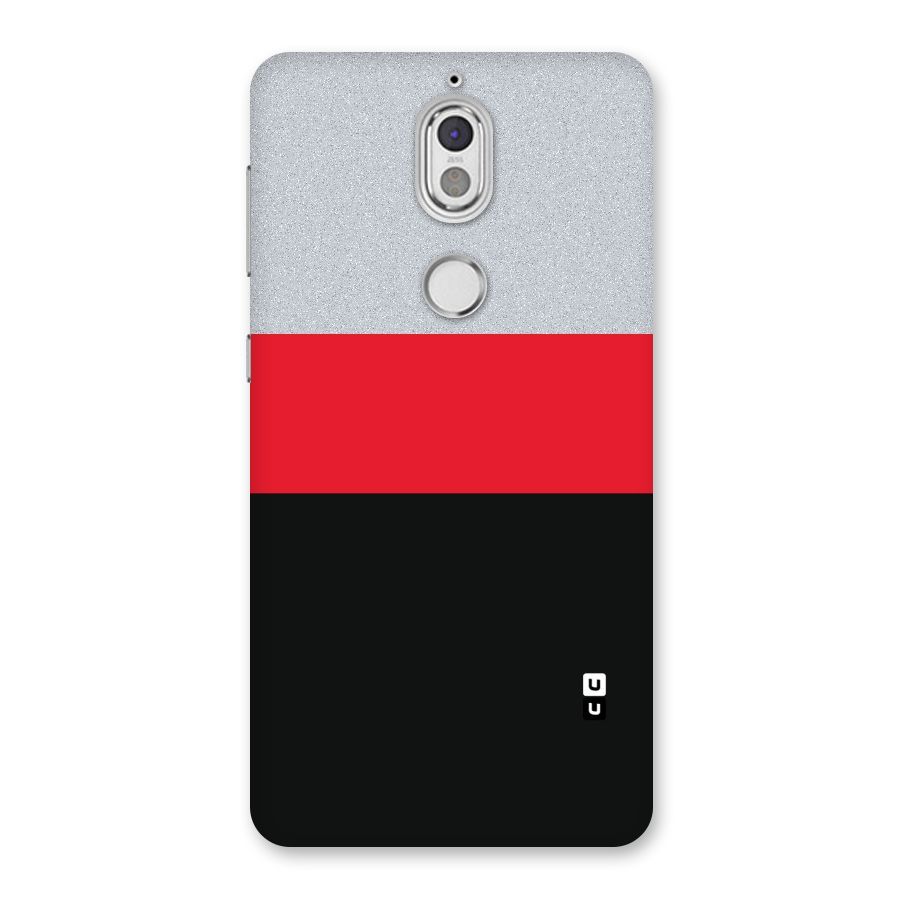 Cool Melange Stripe Back Case for Nokia 7