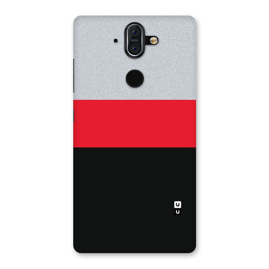 Cool Melange Stripe Back Case for Nokia 8 Sirocco