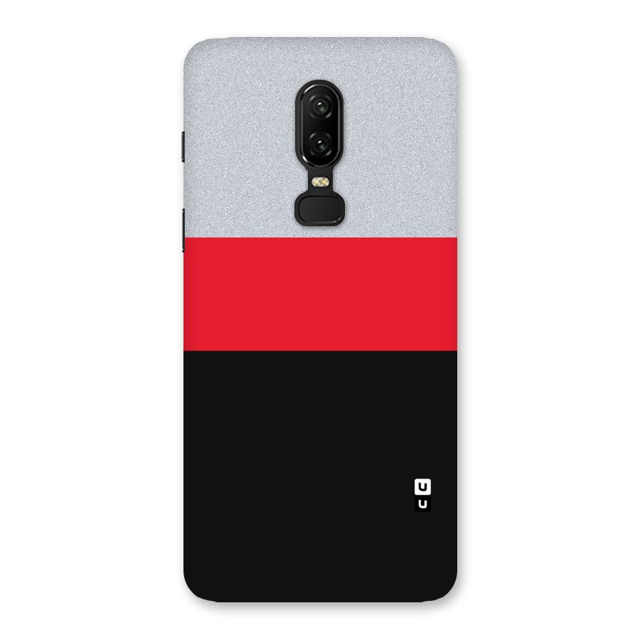 Cool Melange Stripe Back Case for OnePlus 6