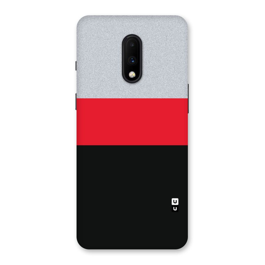 Cool Melange Stripe Back Case for OnePlus 7