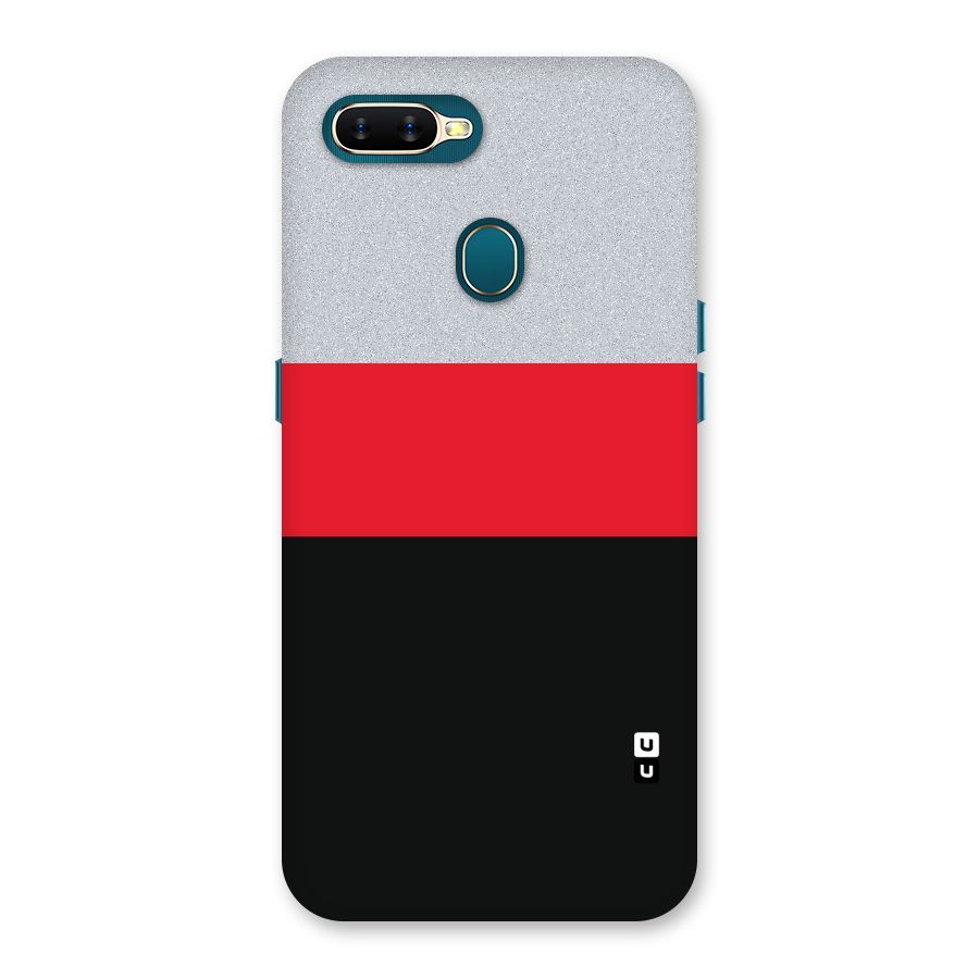 Cool Melange Stripe Back Case for Oppo A11k