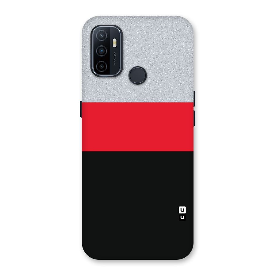 Cool Melange Stripe Back Case for Oppo A32