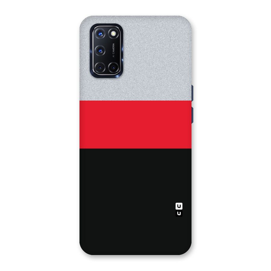 Cool Melange Stripe Back Case for Oppo A52