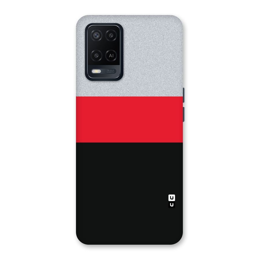 Cool Melange Stripe Back Case for Oppo A54