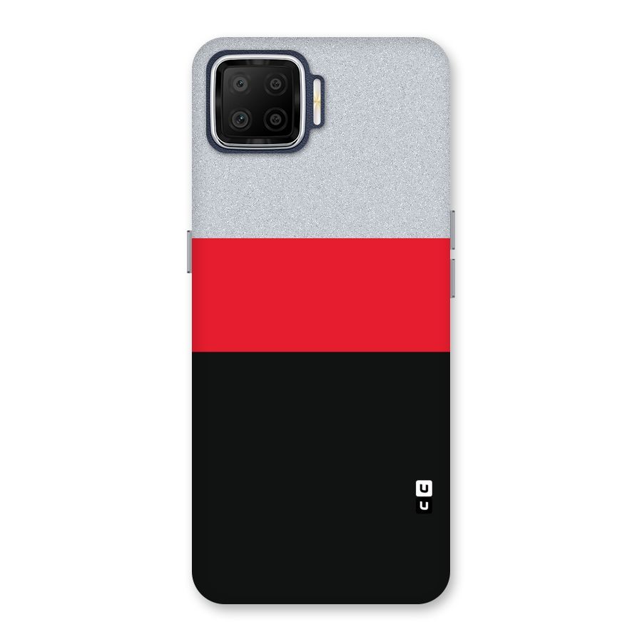 Cool Melange Stripe Back Case for Oppo F17