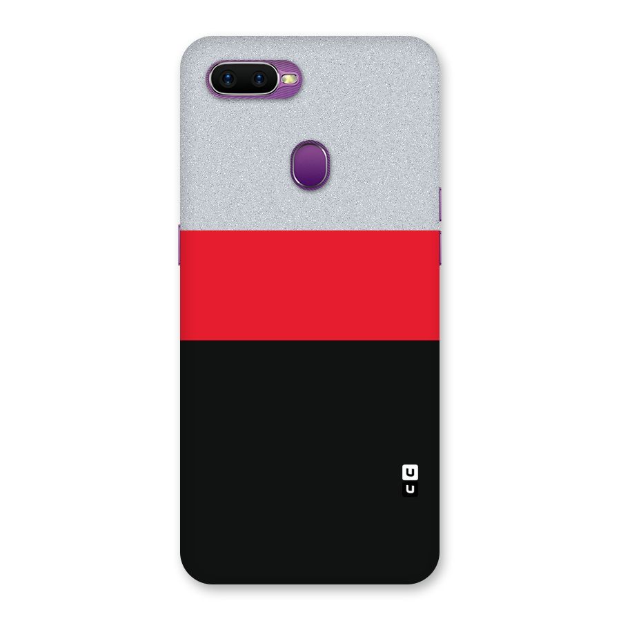 Cool Melange Stripe Back Case for Oppo F9