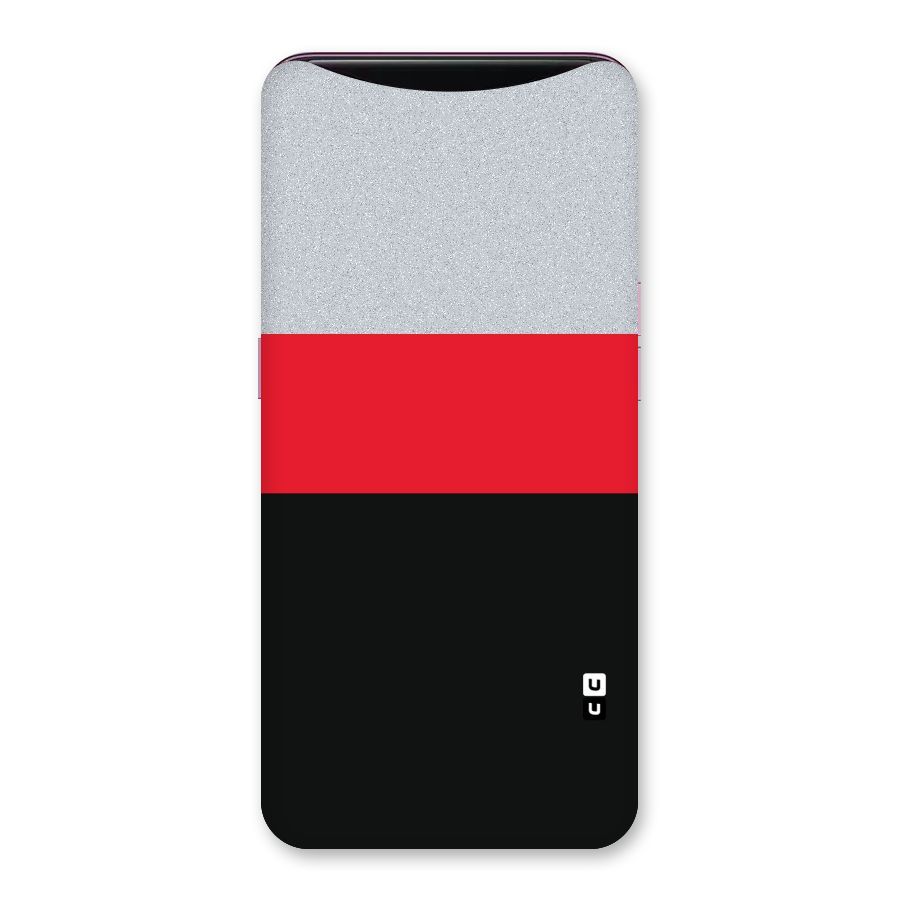 Cool Melange Stripe Back Case for Oppo Find X