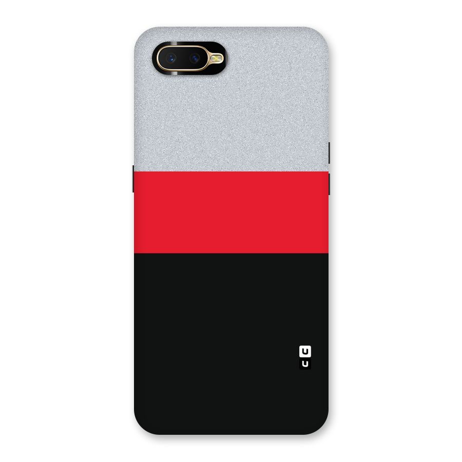 Cool Melange Stripe Back Case for Oppo K1