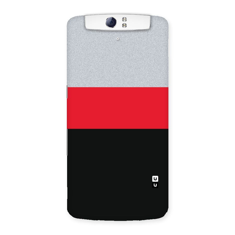 Cool Melange Stripe Back Case for Oppo N1