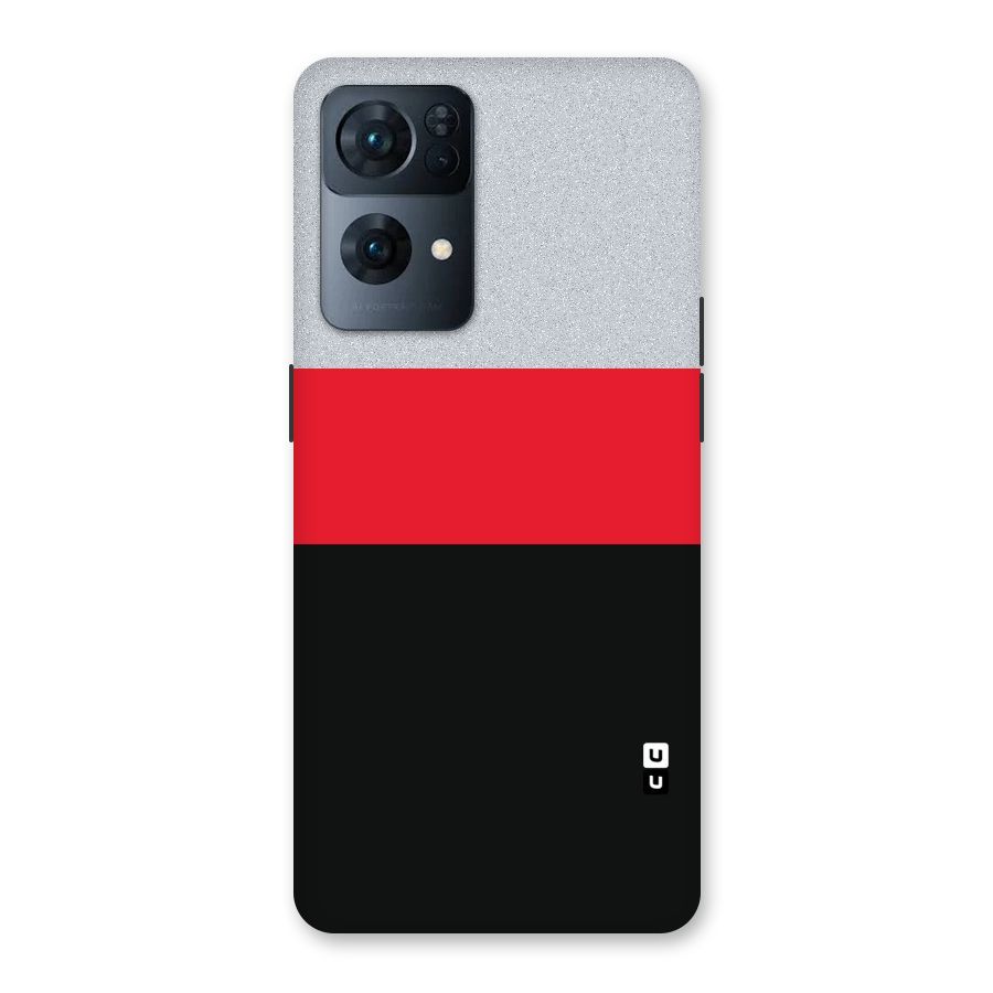 Cool Melange Stripe Back Case for Oppo Reno7 Pro 5G