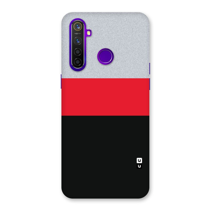 Cool Melange Stripe Back Case for Realme 5 Pro