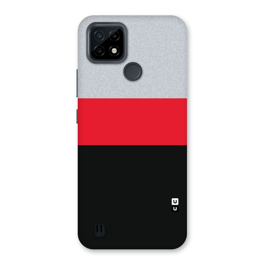 Cool Melange Stripe Back Case for Realme C21