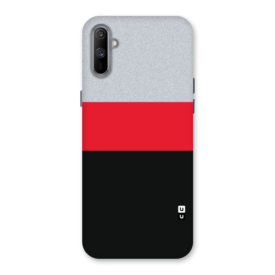 Cool Melange Stripe Back Case for Realme C3