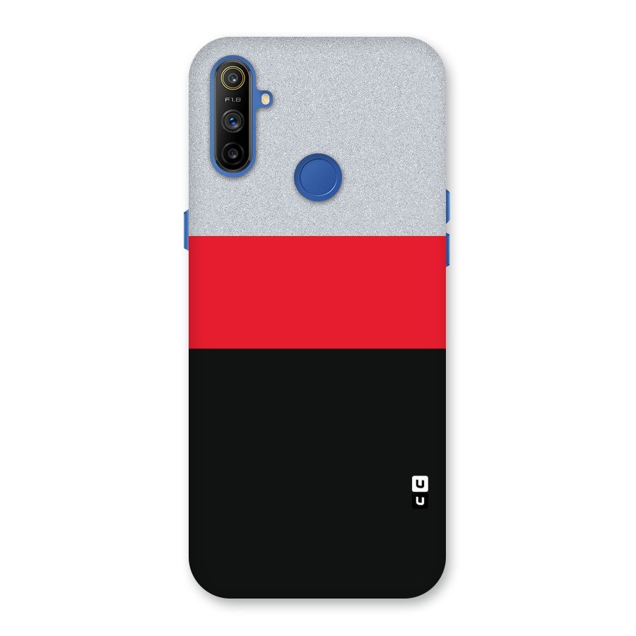 Cool Melange Stripe Back Case for Realme Narzo 10A