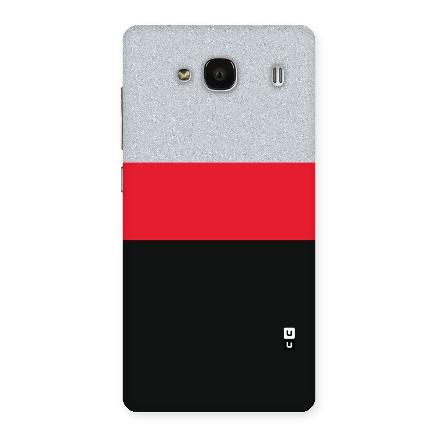 Cool Melange Stripe Back Case for Redmi 2