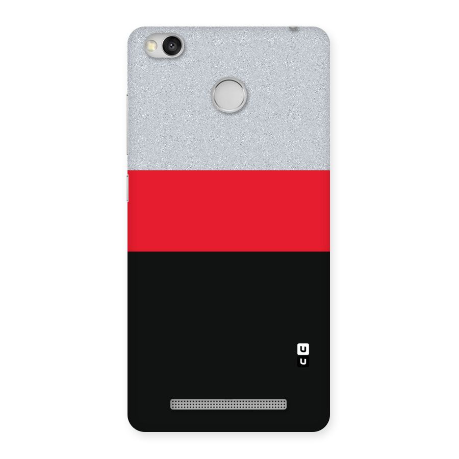 Cool Melange Stripe Back Case for Redmi 3S Prime