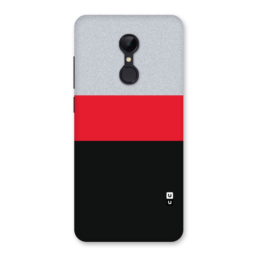 Cool Melange Stripe Back Case for Redmi 5
