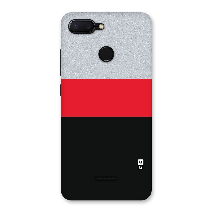 Cool Melange Stripe Back Case for Redmi 6