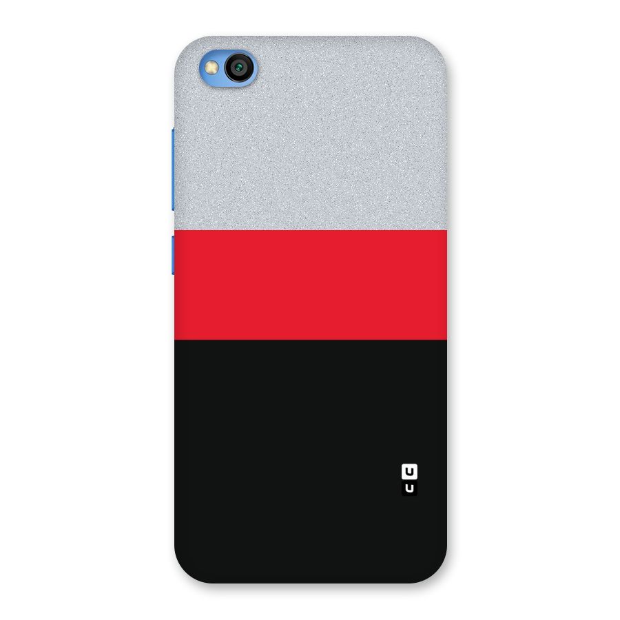 Cool Melange Stripe Back Case for Redmi Go