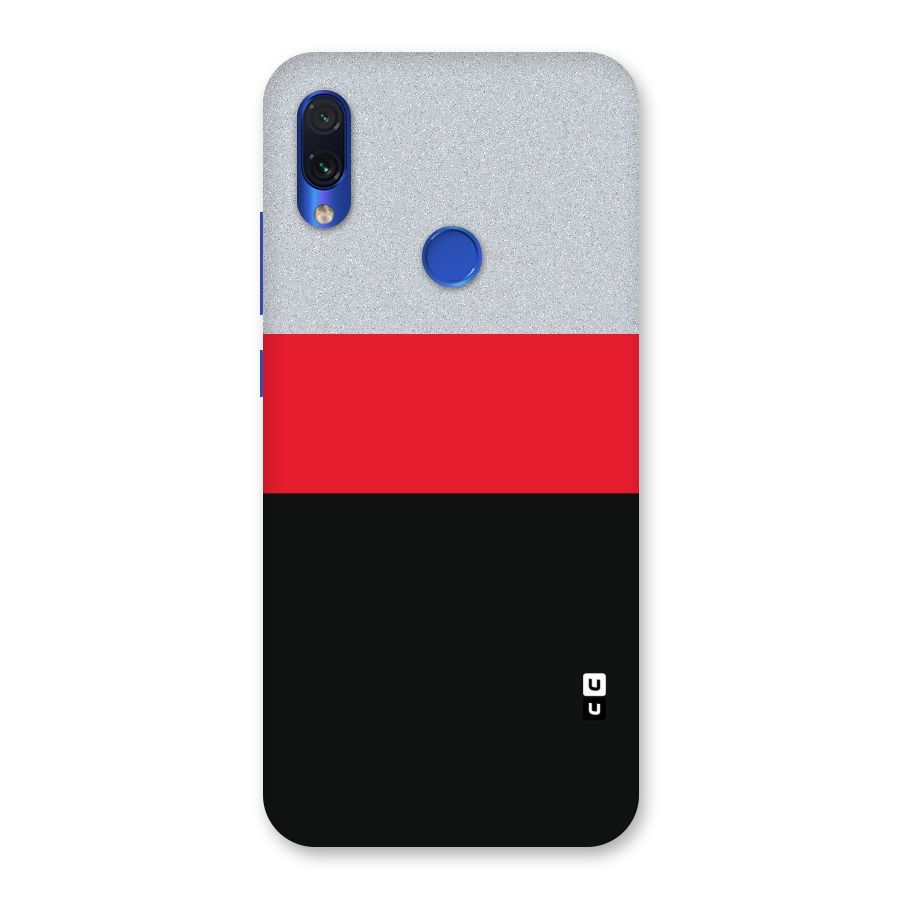 Cool Melange Stripe Back Case for Redmi Note 7