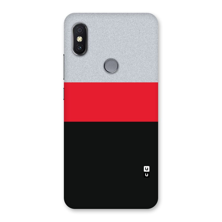 Cool Melange Stripe Back Case for Redmi Y2