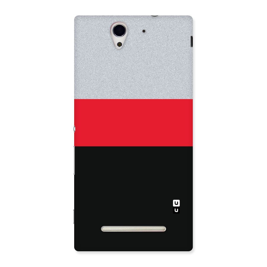 Cool Melange Stripe Back Case for Sony Xperia C3