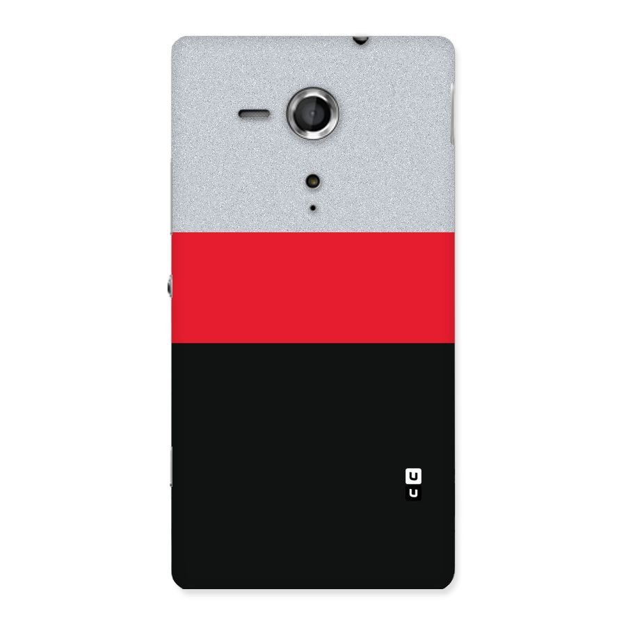 Cool Melange Stripe Back Case for Sony Xperia SP
