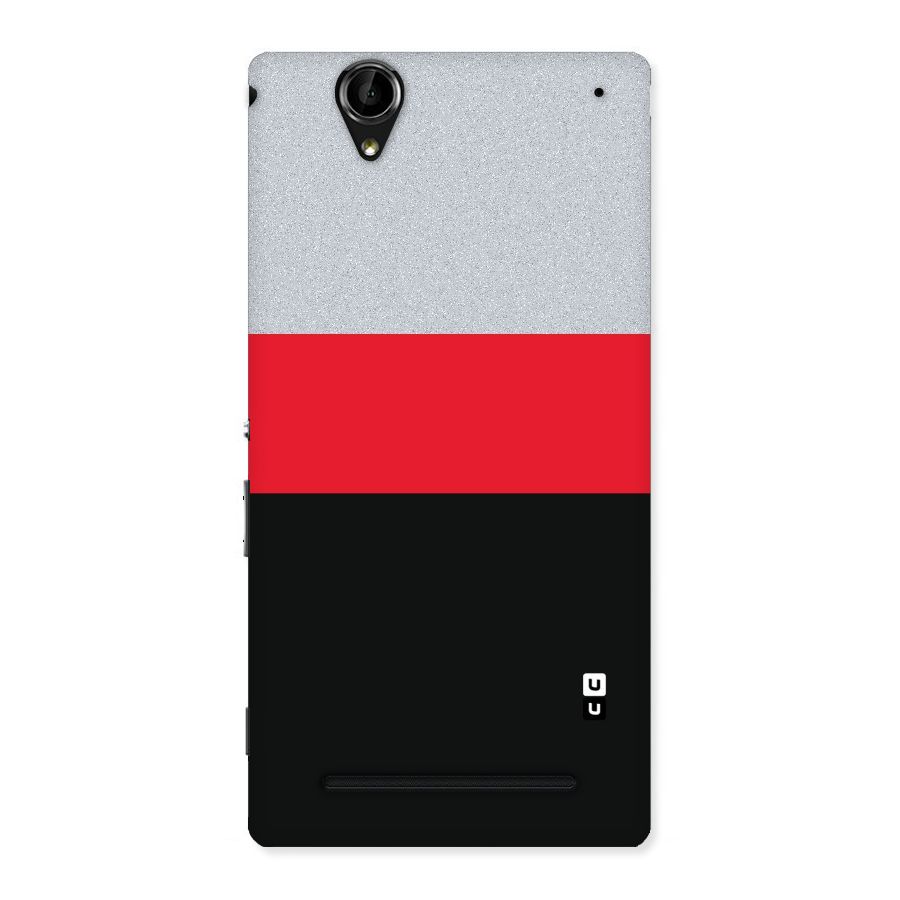 Cool Melange Stripe Back Case for Sony Xperia T2