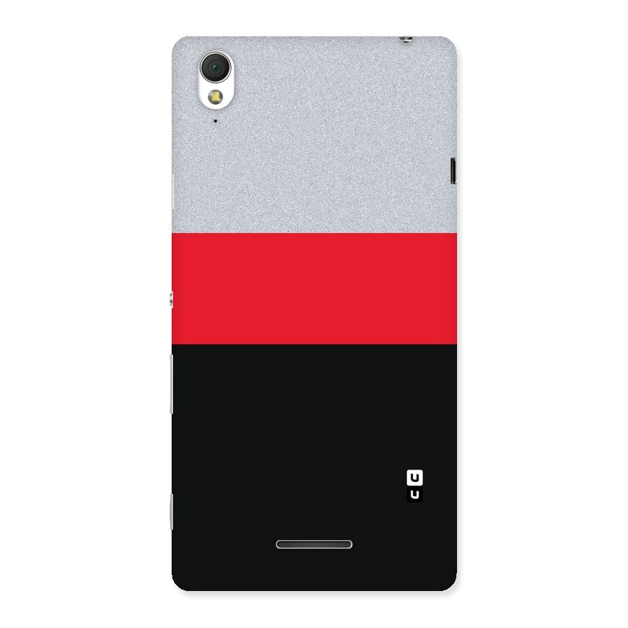 Cool Melange Stripe Back Case for Sony Xperia T3