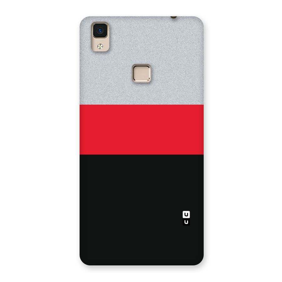 Cool Melange Stripe Back Case for V3 Max