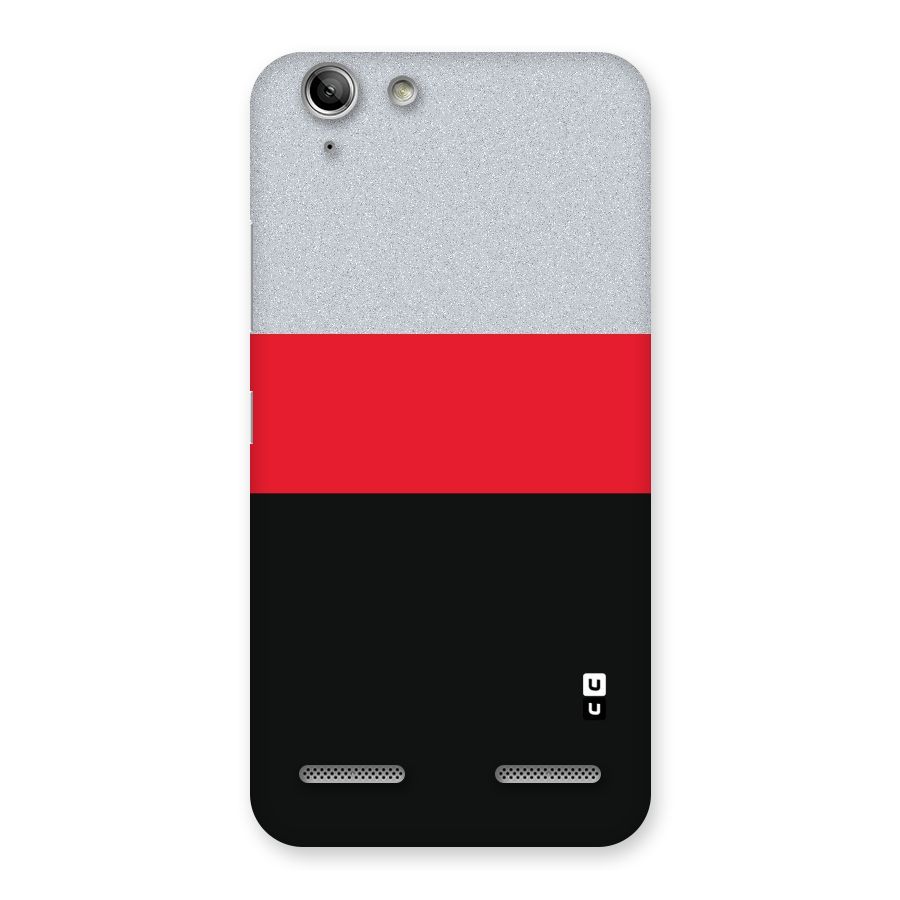 Cool Melange Stripe Back Case for Vibe K5