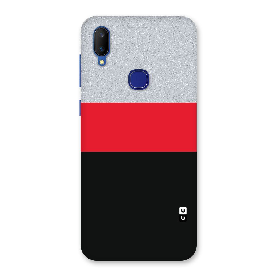 Cool Melange Stripe Back Case for Vivo V11