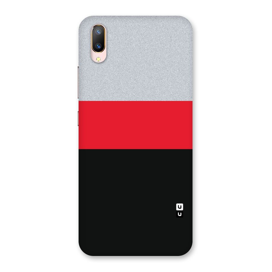 Cool Melange Stripe Back Case for Vivo V11 Pro