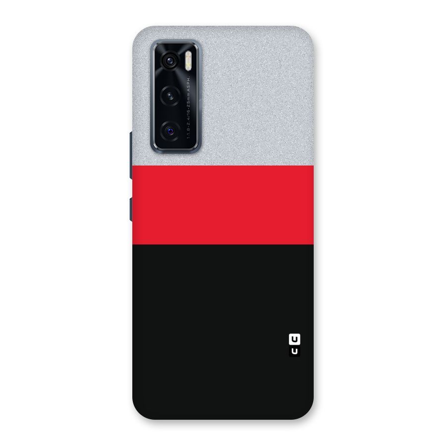 Cool Melange Stripe Back Case for Vivo V20 SE