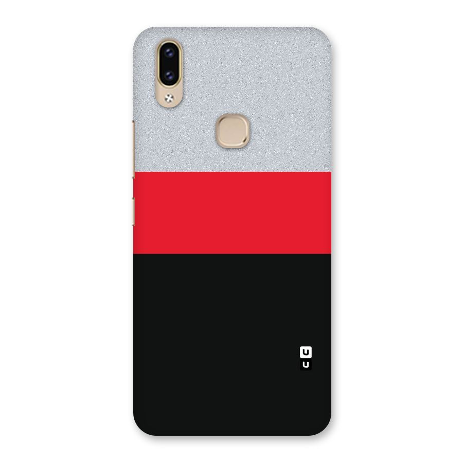 Cool Melange Stripe Back Case for Vivo V9