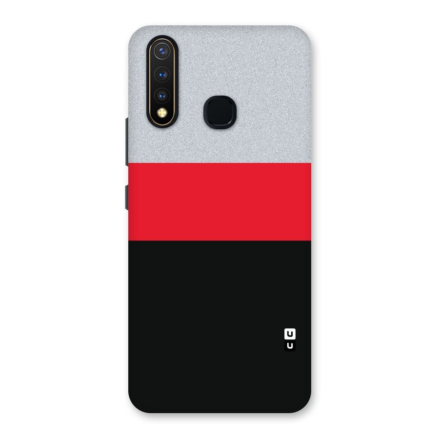 Cool Melange Stripe Back Case for Vivo Y19