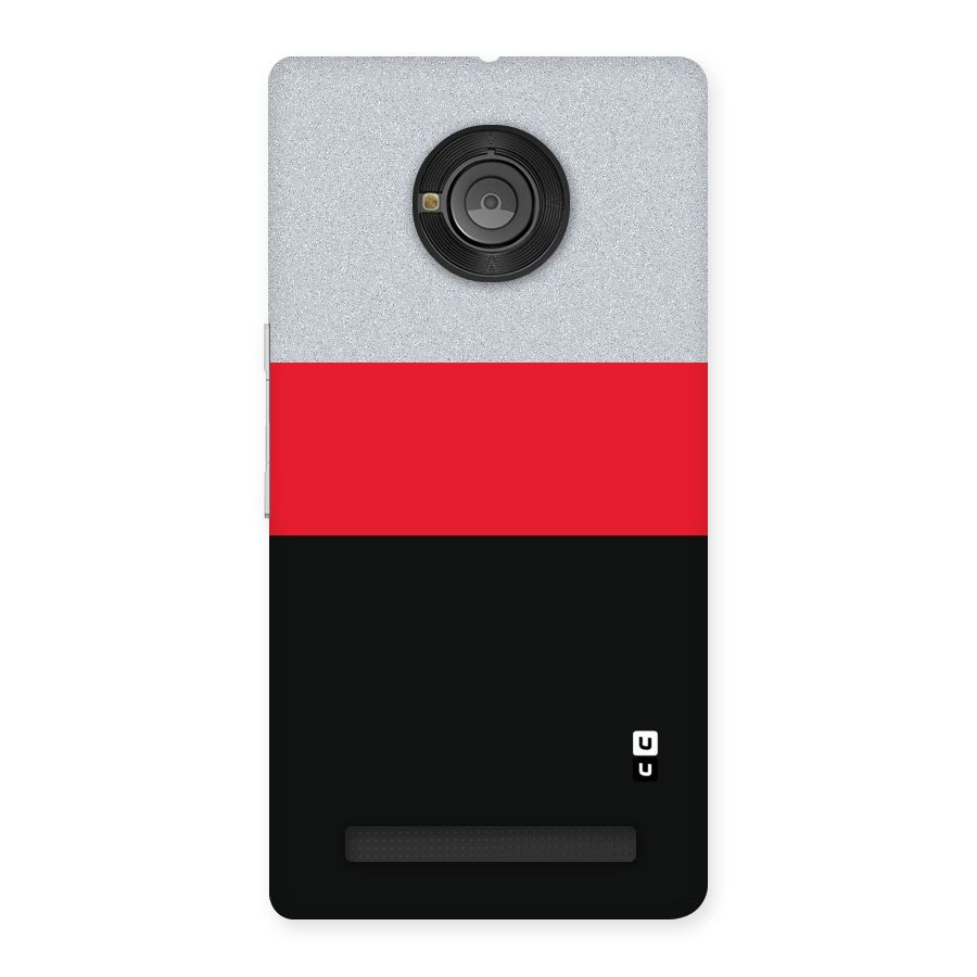 Cool Melange Stripe Back Case for Yu Yuphoria