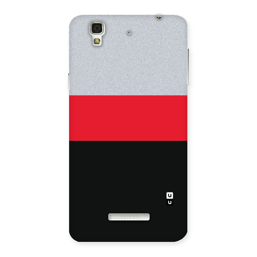 Cool Melange Stripe Back Case for Yu Yureka